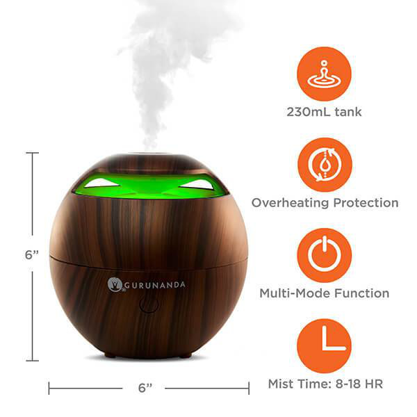 GuruNanda Globe™ Essential Oil Diffuser Wayfair